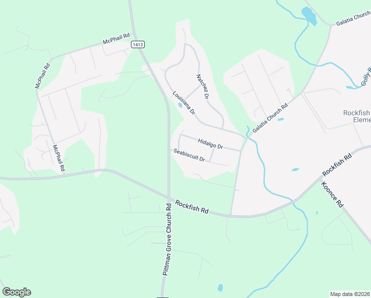 map of restaurants, bars, coffee shops, grocery stores, and more near 345-365 Hidalgo Drive in Raeford