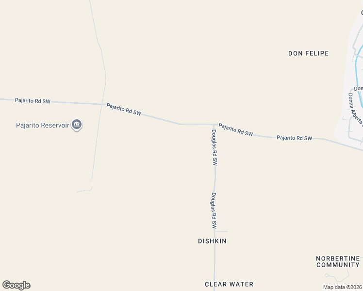 map of restaurants, bars, coffee shops, grocery stores, and more near 6200-6802 Pajarito Road Southwest in Albuquerque