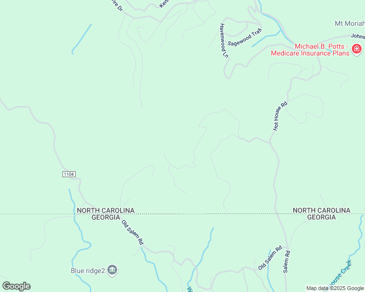 map of restaurants, bars, coffee shops, grocery stores, and more near 552 Leonard Lane in Murphy