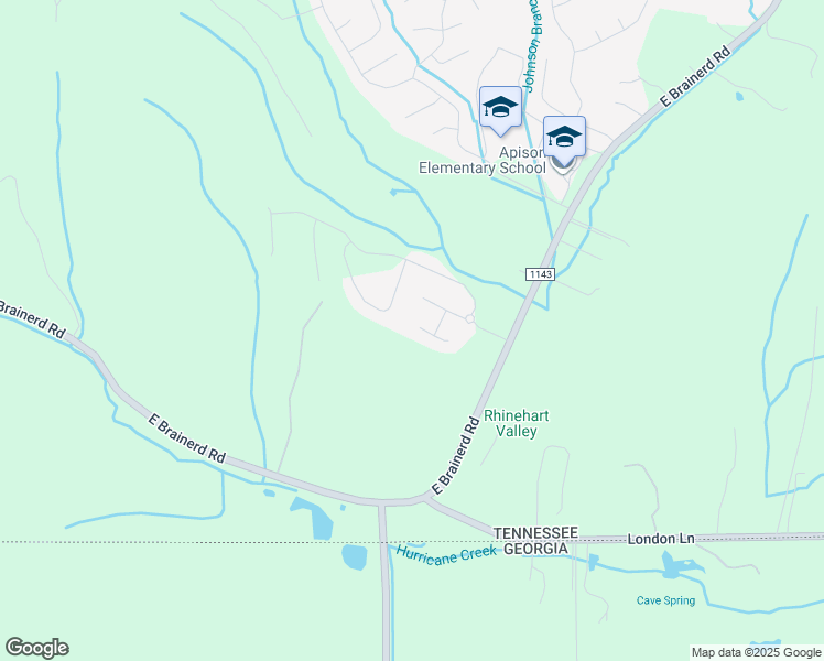 map of restaurants, bars, coffee shops, grocery stores, and more near 3658 Lilli Flora Lane in Apison