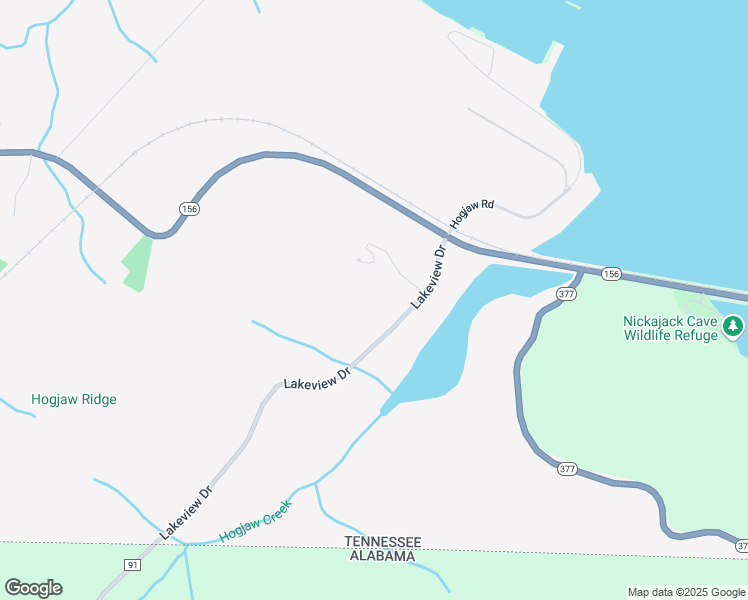 map of restaurants, bars, coffee shops, grocery stores, and more near 300 Lakeview Drive in South Pittsburg
