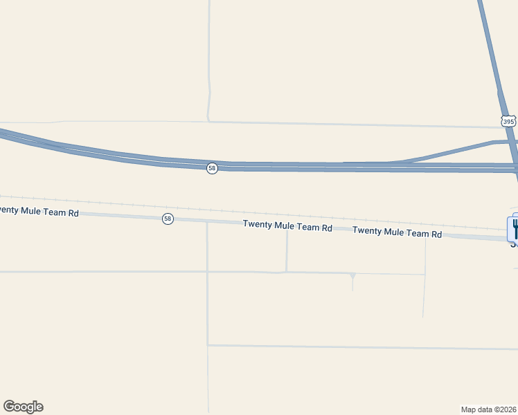 map of restaurants, bars, coffee shops, grocery stores, and more near 74152 Blue Star Memorial Highway in Boron