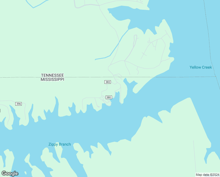 map of restaurants, bars, coffee shops, grocery stores, and more near County Road 380 in Iuka