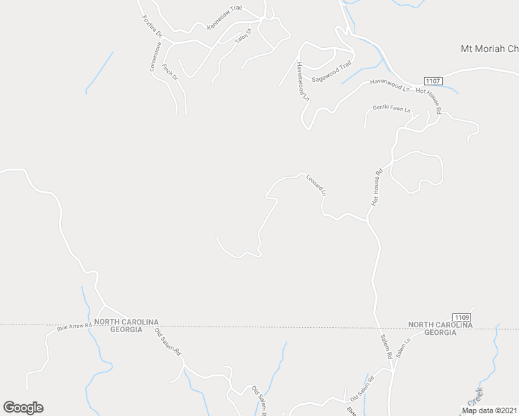 map of restaurants, bars, coffee shops, grocery stores, and more near 552 Leonard Lane in Murphy