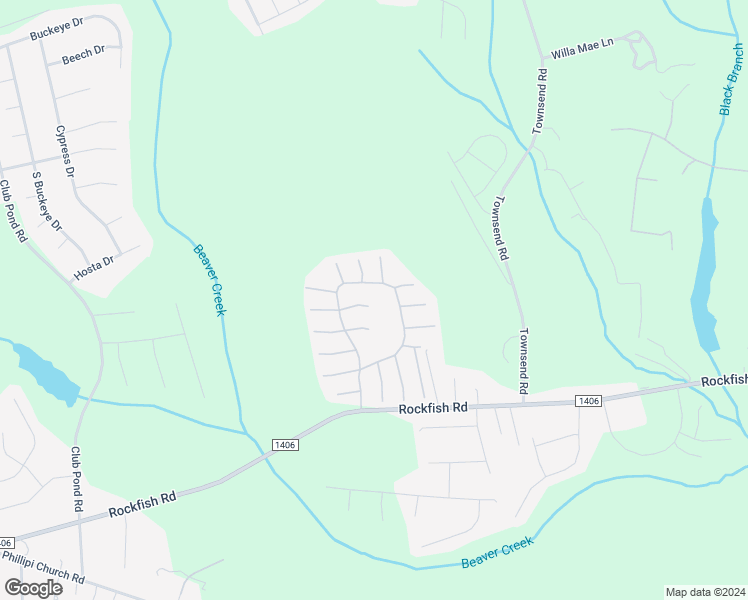 map of restaurants, bars, coffee shops, grocery stores, and more near 213 Barrow Court in Raeford