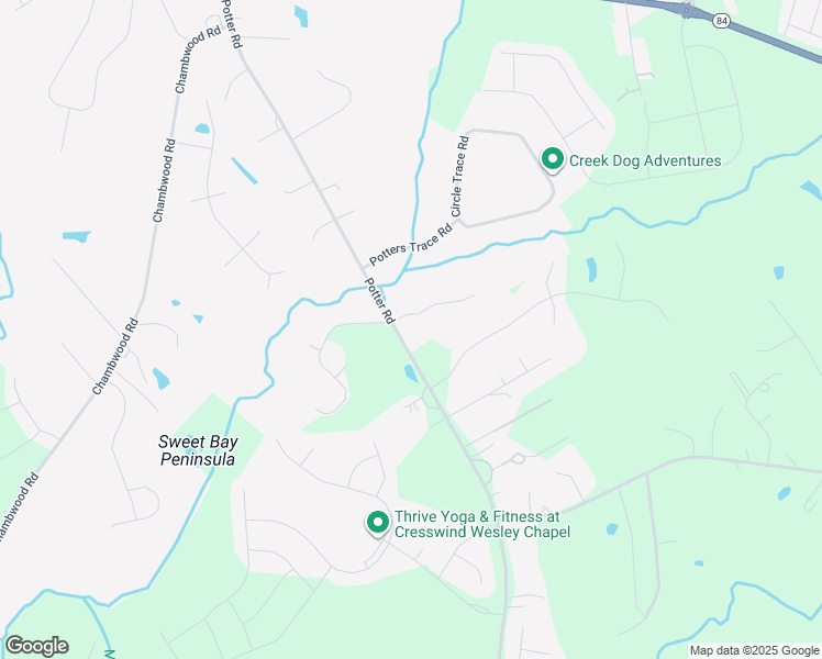 map of restaurants, bars, coffee shops, grocery stores, and more near 1004 Potters Bluff Road in Monroe