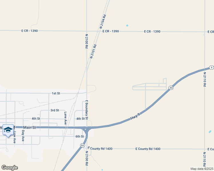 map of restaurants, bars, coffee shops, grocery stores, and more near in Lone Wolf
