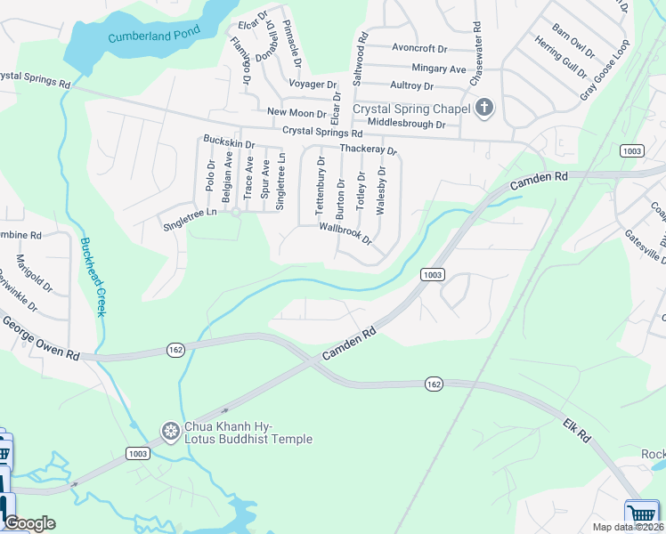 map of restaurants, bars, coffee shops, grocery stores, and more near 3226 Burton Drive in Fayetteville