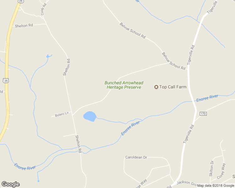 map of restaurants, bars, coffee shops, grocery stores, and more near 80 McCauley Road in Travelers Rest