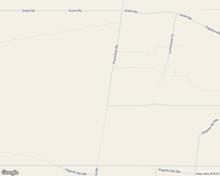 map of restaurants, bars, coffee shops, grocery stores, and more near Powerline Road in Albuquerque