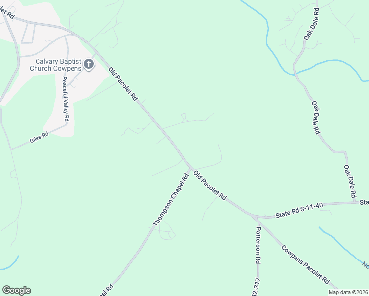 map of restaurants, bars, coffee shops, grocery stores, and more near 1761 Old Pacolet Road in Spartanburg