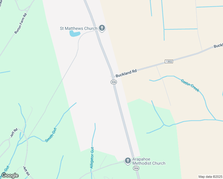 map of restaurants, bars, coffee shops, grocery stores, and more near 10288 North Carolina 306 in Arapahoe