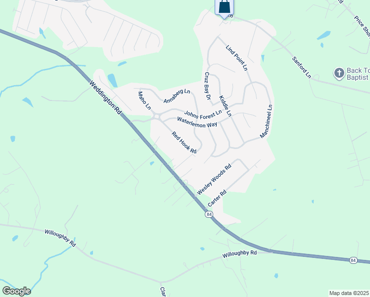 map of restaurants, bars, coffee shops, grocery stores, and more near 4425 Red Hook Road in Monroe
