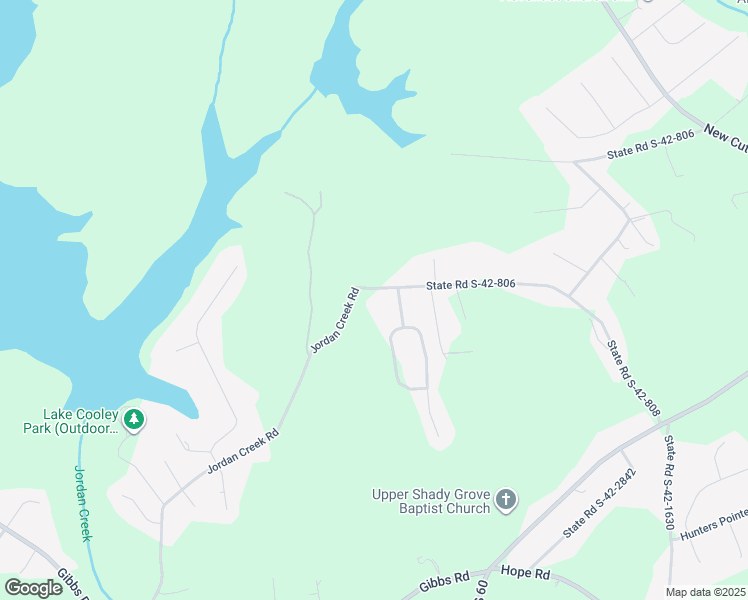 map of restaurants, bars, coffee shops, grocery stores, and more near 374 Jordan Creek Road in Inman