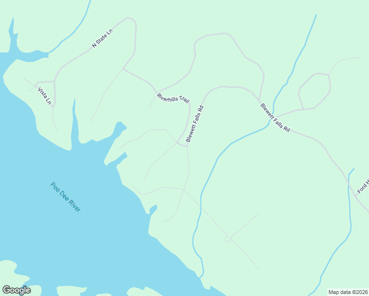 map of restaurants, bars, coffee shops, grocery stores, and more near 221 Riverhills Trail in Rockingham