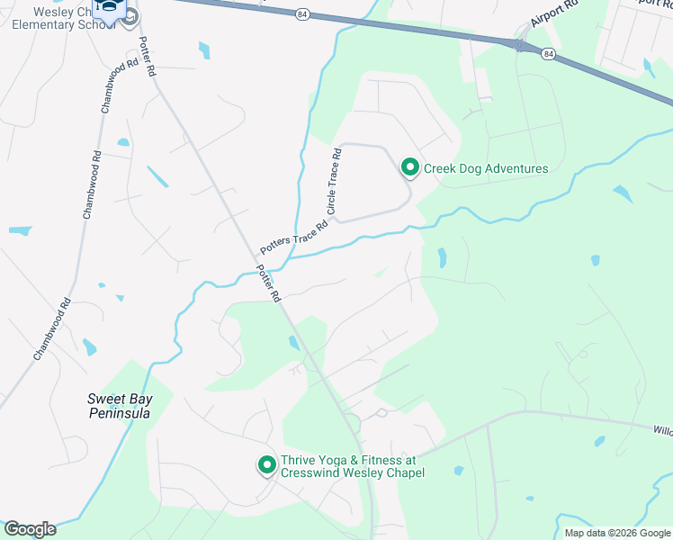 map of restaurants, bars, coffee shops, grocery stores, and more near 1017 Potters Bluff Road in Monroe