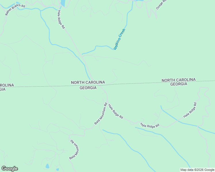 map of restaurants, bars, coffee shops, grocery stores, and more near 161 Commissioner Branch Road in Scaly Mountain