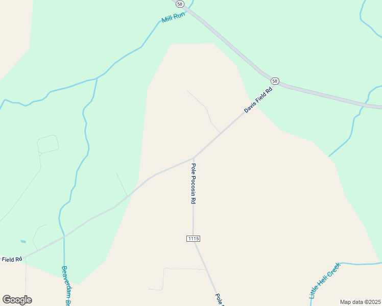 map of restaurants, bars, coffee shops, grocery stores, and more near 1661 Davis Field Road in Pollocksville