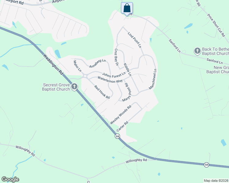 map of restaurants, bars, coffee shops, grocery stores, and more near 4323 Red Hook Road in Monroe