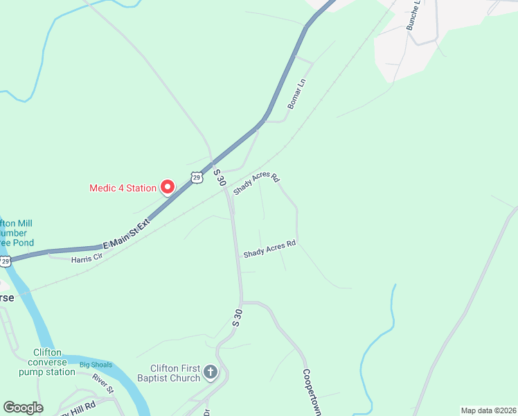 map of restaurants, bars, coffee shops, grocery stores, and more near 140 Gardner Road in Spartanburg