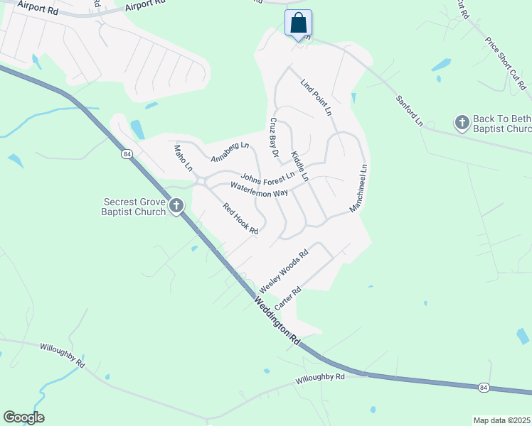 map of restaurants, bars, coffee shops, grocery stores, and more near 4319 Red Hook Road in Monroe