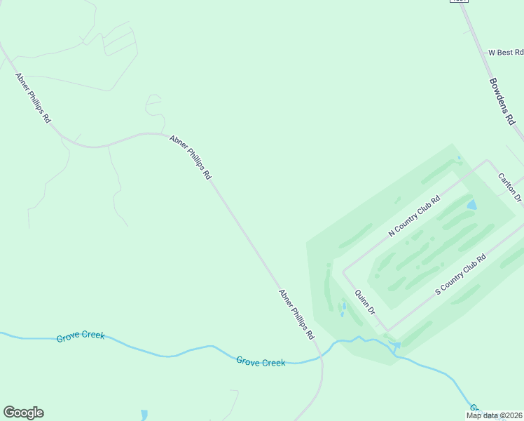 map of restaurants, bars, coffee shops, grocery stores, and more near 526 Abner Phillips Road in Warsaw