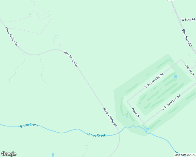 map of restaurants, bars, coffee shops, grocery stores, and more near 526 Abner Phillips Road in Warsaw