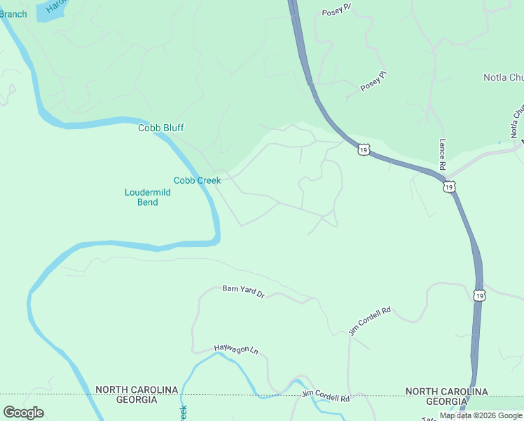 map of restaurants, bars, coffee shops, grocery stores, and more near 805 Cobb Circle in Murphy