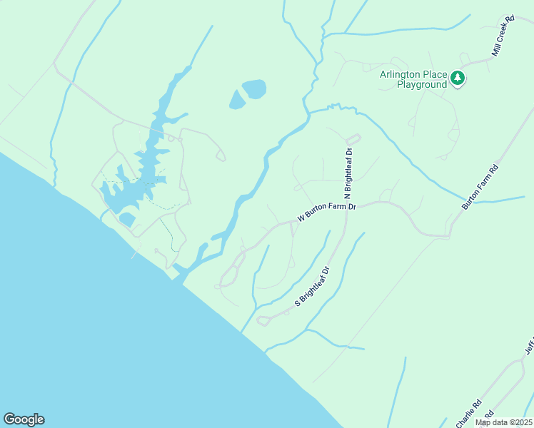 map of restaurants, bars, coffee shops, grocery stores, and more near 53 West Point Court in Minnesott Beach