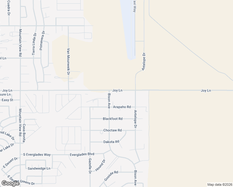 map of restaurants, bars, coffee shops, grocery stores, and more near 2330 Joy Lane in Fort Mohave