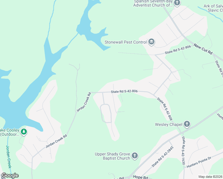 map of restaurants, bars, coffee shops, grocery stores, and more near 350 Jordan Creek Road in Inman