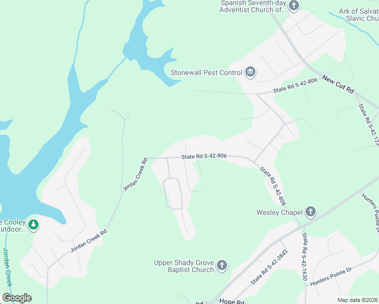 map of restaurants, bars, coffee shops, grocery stores, and more near 350 Jordan Creek Road in Inman