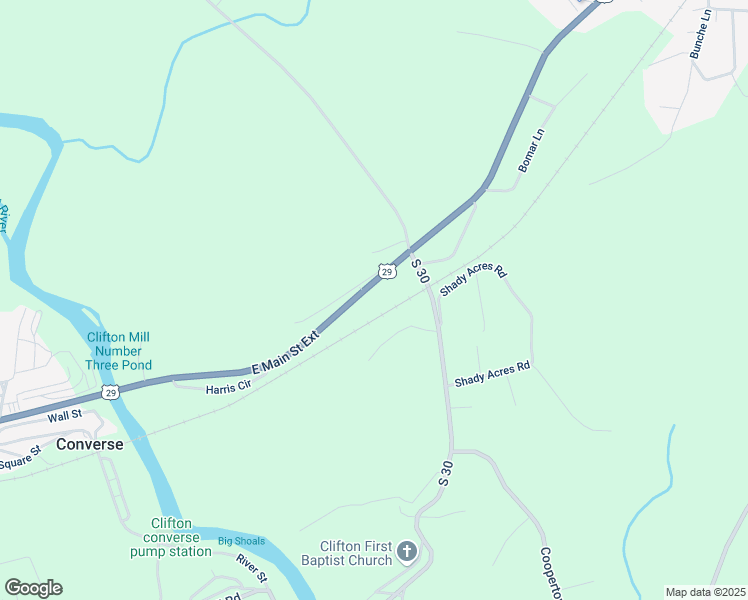 map of restaurants, bars, coffee shops, grocery stores, and more near 144 Brooklyn Road in Spartanburg