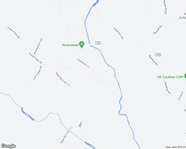 map of restaurants, bars, coffee shops, grocery stores, and more near 190 Cinnamon Lane in Pickens County