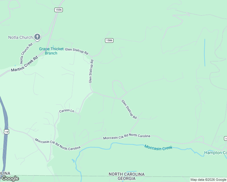 map of restaurants, bars, coffee shops, grocery stores, and more near 34 Sasha Drive in Murphy