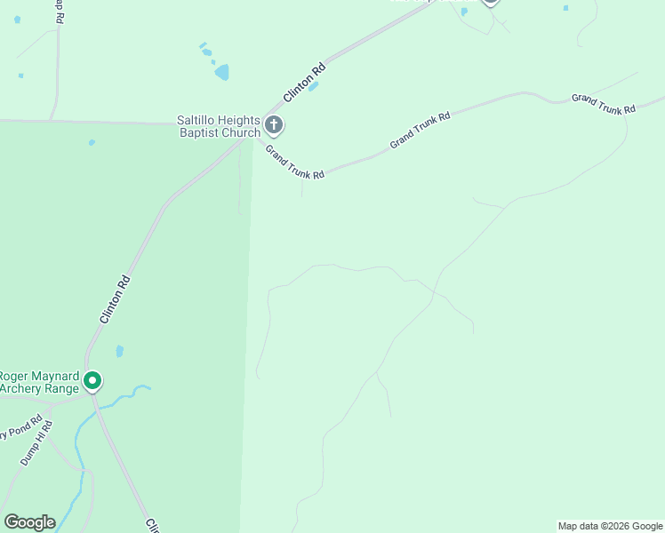 map of restaurants, bars, coffee shops, grocery stores, and more near 18 Grand Trunk Road in Conway