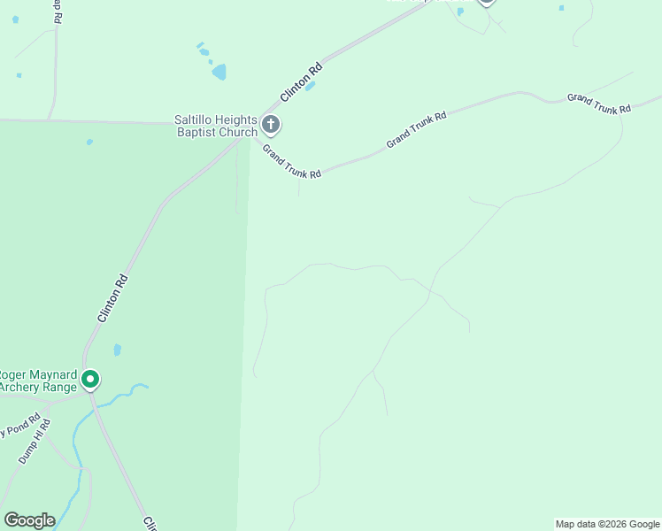 map of restaurants, bars, coffee shops, grocery stores, and more near 18 Grand Trunk Road in Conway