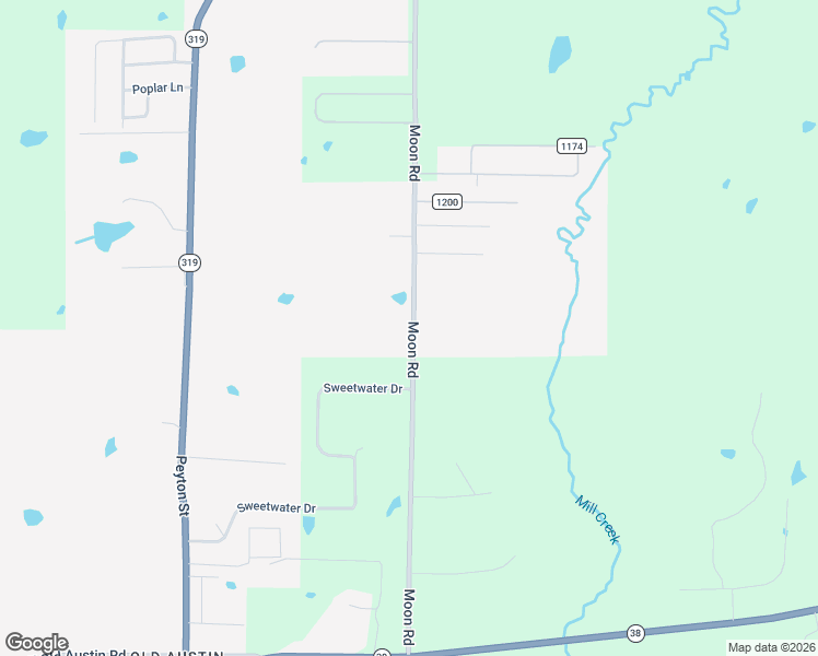 map of restaurants, bars, coffee shops, grocery stores, and more near 821 Moon Road in Ward
