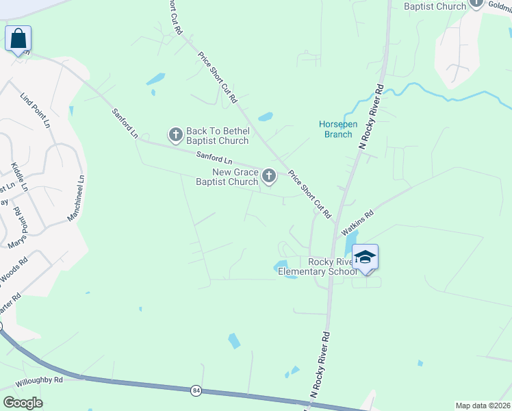 map of restaurants, bars, coffee shops, grocery stores, and more near 1218 Meadowview Drive in Monroe