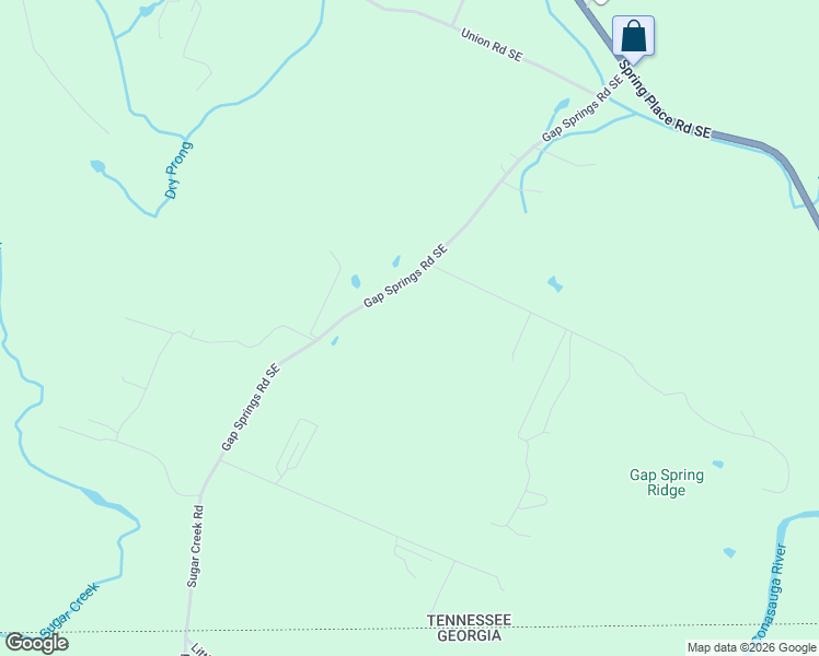 map of restaurants, bars, coffee shops, grocery stores, and more near 468 Gap Springs Road Southeast in Old Fort