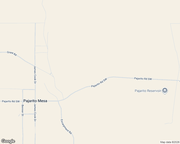 map of restaurants, bars, coffee shops, grocery stores, and more near 8901 Pajarito Road Southwest in Albuquerque