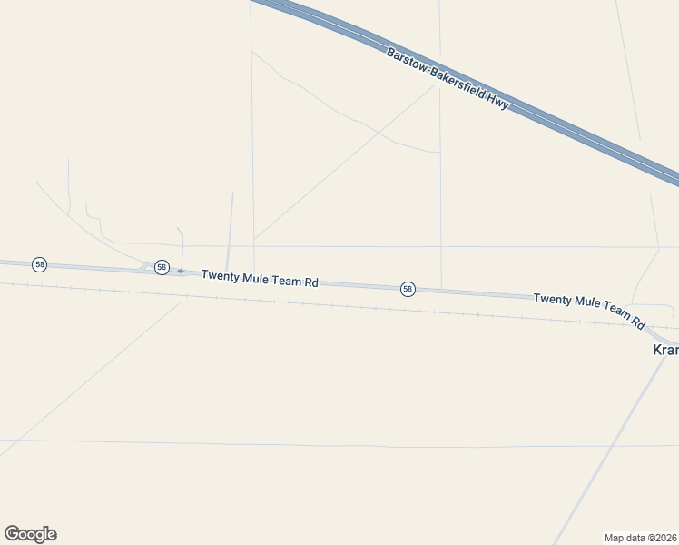 map of restaurants, bars, coffee shops, grocery stores, and more near 3248 California 58 in Boron