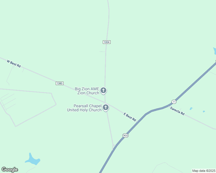 map of restaurants, bars, coffee shops, grocery stores, and more near 242 Summerlin Crossroad Road in Kenansville