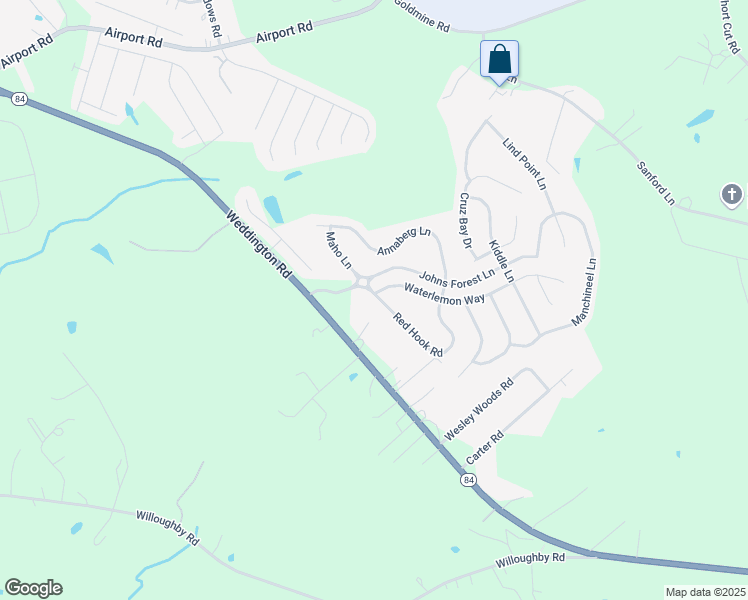 map of restaurants, bars, coffee shops, grocery stores, and more near 4527 Red Hook Road in Monroe