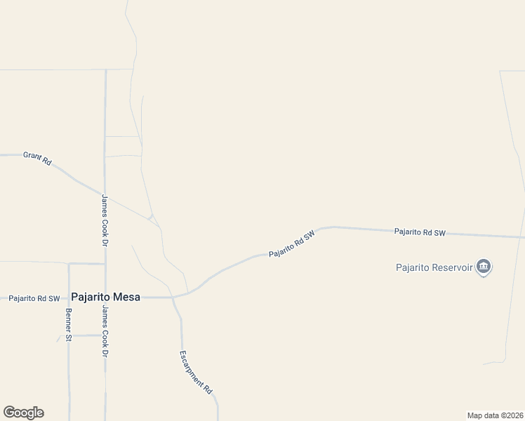 map of restaurants, bars, coffee shops, grocery stores, and more near 8901 Pajarito Road Southwest in Albuquerque