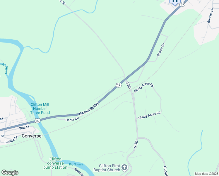 map of restaurants, bars, coffee shops, grocery stores, and more near 144 Brooklyn Road in Spartanburg