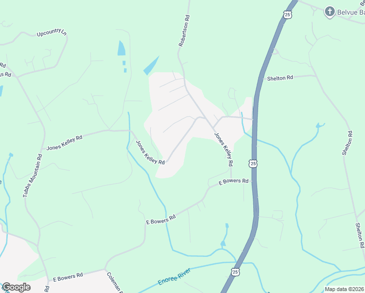 map of restaurants, bars, coffee shops, grocery stores, and more near 131A Jones Kelley Road in Travelers Rest