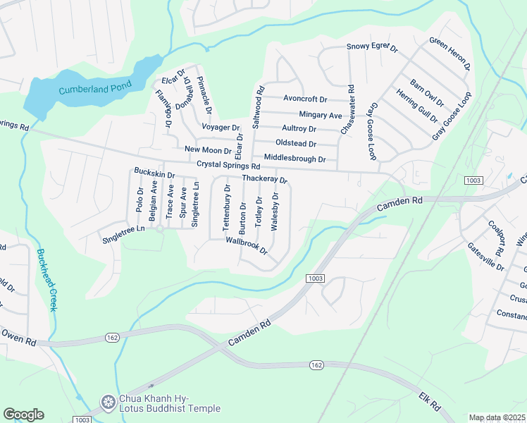 map of restaurants, bars, coffee shops, grocery stores, and more near 3035 Totley Drive in Fayetteville
