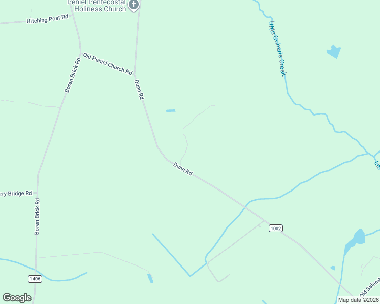 map of restaurants, bars, coffee shops, grocery stores, and more near 2900 Dunn Road in Roseboro