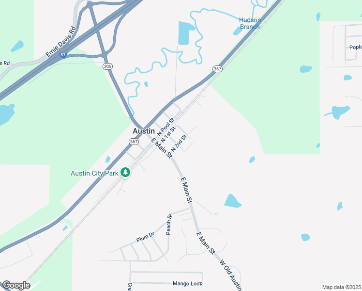 map of restaurants, bars, coffee shops, grocery stores, and more near 204 Allison Street in Austin